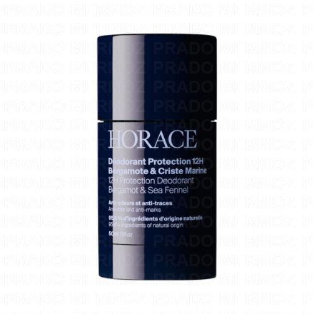 HORACE Déodorant Protection 12H Bergamote & Criste Marine 50ml