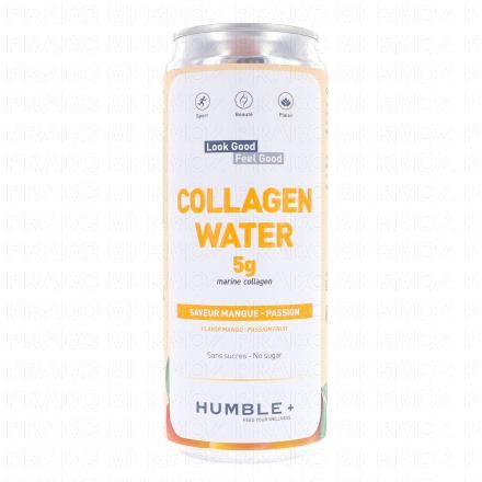 HUMBLE+ Boisson Collag&egrave;ne Marin Mangue Passion 330ml
