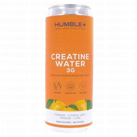 HUMBLE+ Créatine Water Tangor - Citron vert 330ml