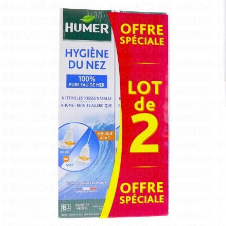 HUMER Hygi&egrave;ne du nez spray (2x150ml)