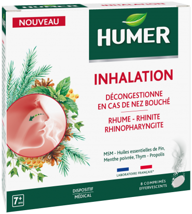 HUMER Inhalation x8 Comprimés Effervescents