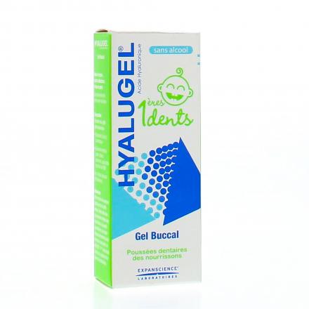 HYALUGEL Gel buccal premi&egrave;res dents tube 20 ml
