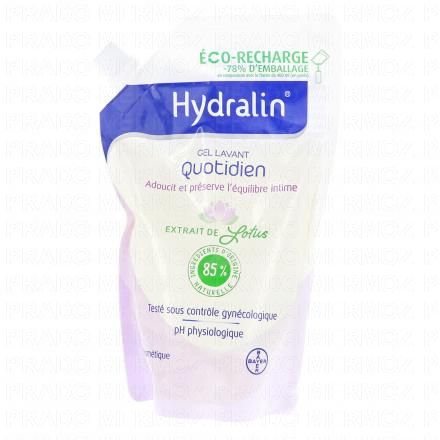 HYDRALIN Quotidien Gel lavant (eco recharge 400ml)
