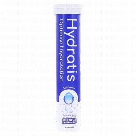 HYDRATIS Solution d'hydratation en pastilles go&ucirc;t Neutre x20