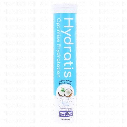 HYDRATIS Solution d'hydratation en pastilles go&ucirc;t coco x20