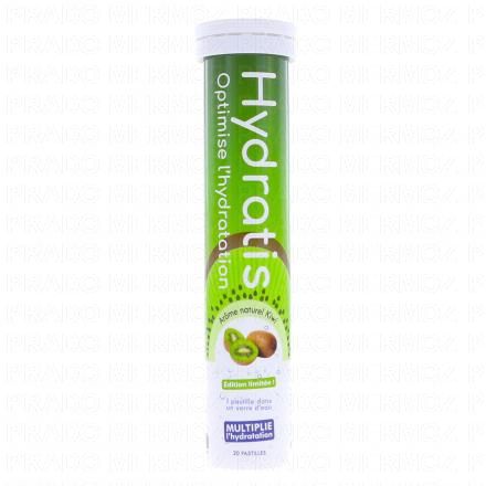 HYDRATIS Solution d'hydratation en pastilles go&ucirc;t kiwi x20