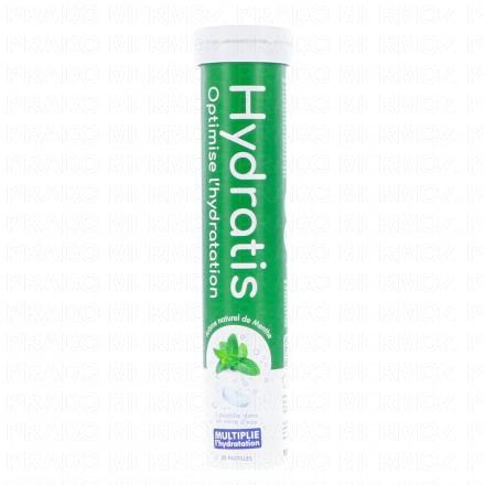 HYDRATIS Solution d'hydratation en pastilles go&ucirc;t menthe x20