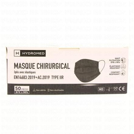 HYDROMED Masques Chirurgicaux 50 pièces