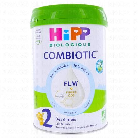 HiPP Combiotic Bio Lait de Suite 2ème âge 800g
