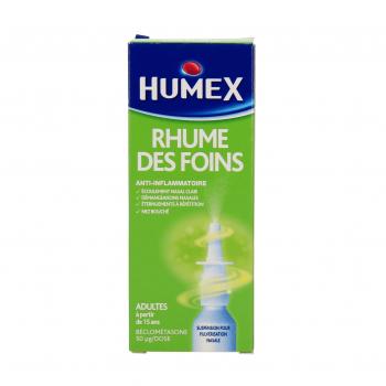 Humex rhume des foins à la beclometasone