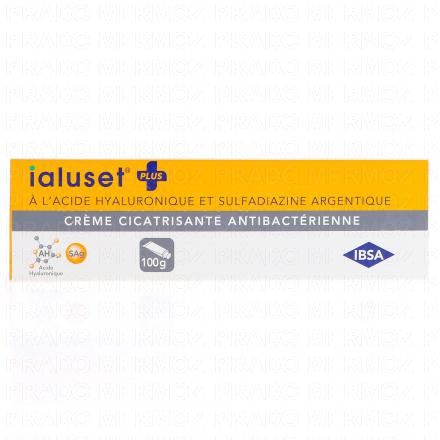 IALUSET Plus Crème Cicatrisante Antibactérienne tube 100g