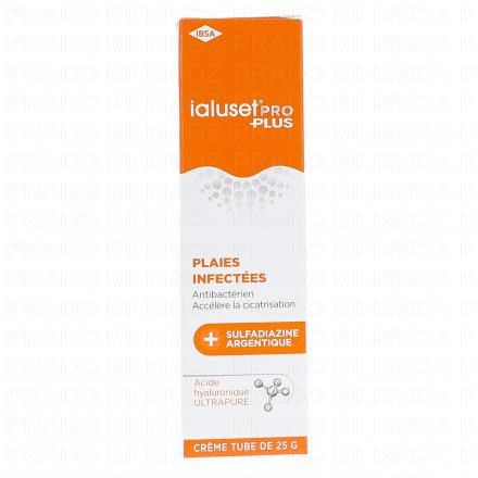 IALUSET Pro Plus – Crème cicatrisante antibactérienne 25 g