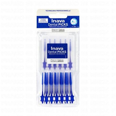 INAVA Dental Picks - B&acirc;tonnets interdentaires x36