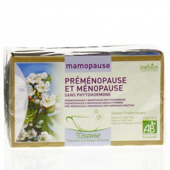 INEBIOS Mamopause tisane bio fruits rouge bo&icirc;te 20 sachets