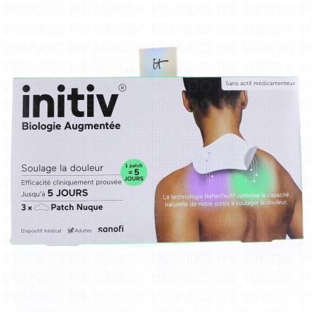 INITIV 3 Patchs Nuque