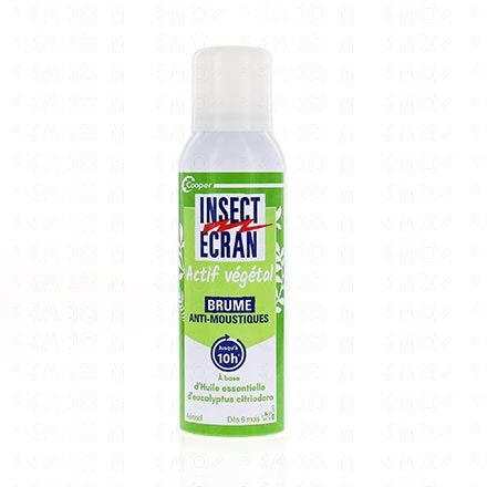 INSECT ECRAN Actif v&eacute;g&eacute;tal Brume anti-moustiques 100ml