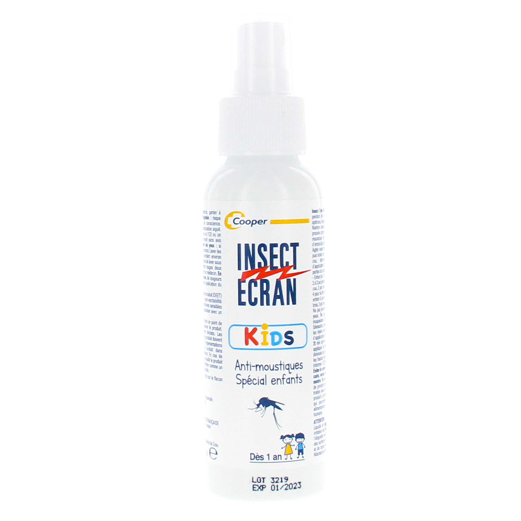 INSECT ECRAN Kids spécial enfants spray 100ml - Pharmacie Prado Mermoz