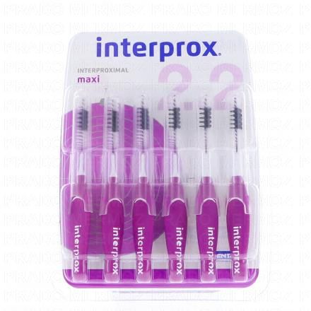 INTERPROX Brossettes interdentaires interproximal (maxi 2.2 mm)