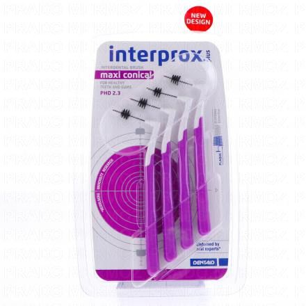 INTERPROX Brossettes interdentaires Plus (maxi conical 2.3 mm)