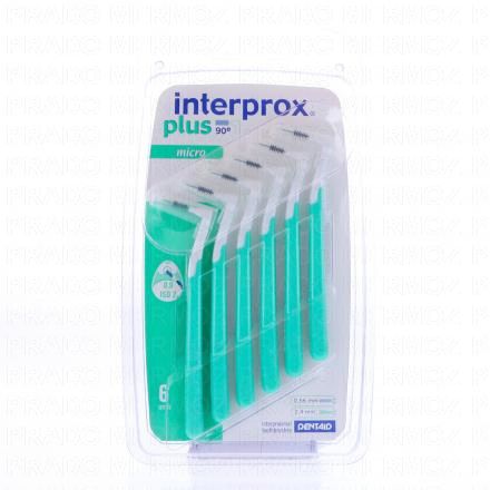 INTERPROX Brossettes interdentaires Plus (micro mini conical 0.9 à 1.0 mm)
