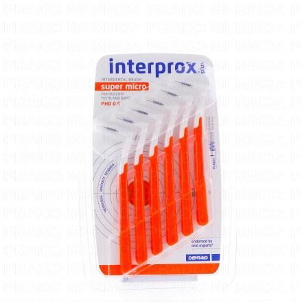 INTERPROX Brossettes interdentaires Plus (super micro 0.9 mm)