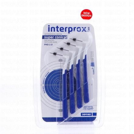 INTERPROX Brossettes interdentaires Plus (super conical 2.0 mm)