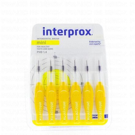 INTERPROX Brossettes interdentaires interproximal (mini 1.1 mm)