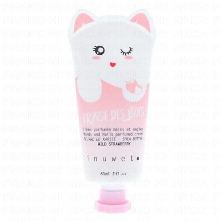 INUWET Fraise des Bois Crème Parfumée pour les mains et ongles 60ml