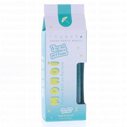 INUWET Parfum Roll-On Pailleté au Monoï 10ml