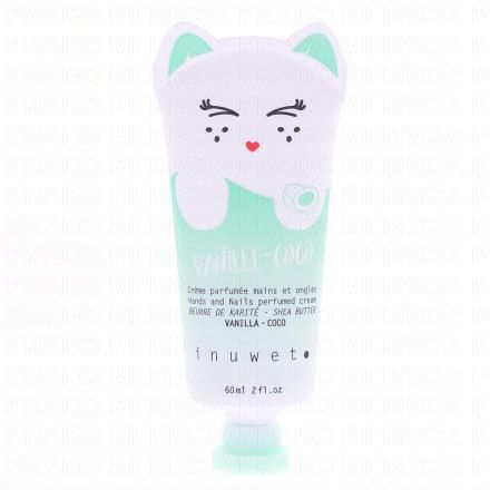 INUWET Vanille Coco Crème Parfumée pour les mains et ongles 60ml