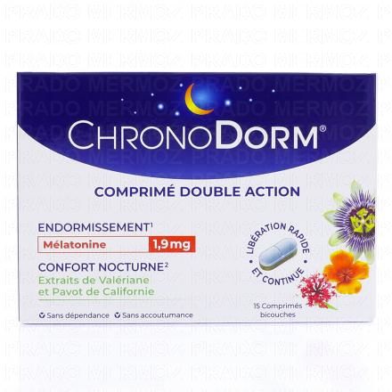 BIOCODEX ChronoDorm - Double Action 15 comprim&eacute;s