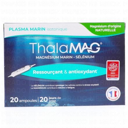 BIOCODEX Thalamag Ressour&ccedil;ant et antioxydant 20 ampoules