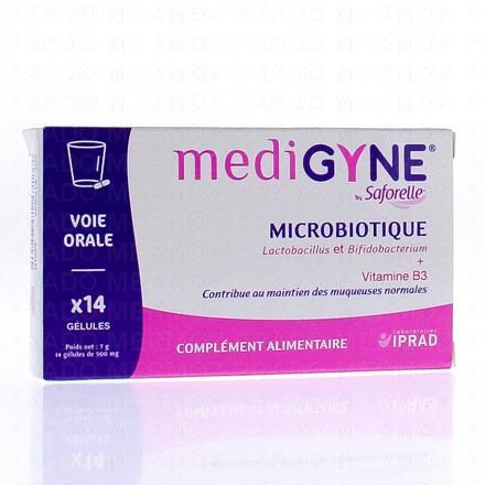 SAFORELLE Medigyne microbiotique x14 g&eacute;lules