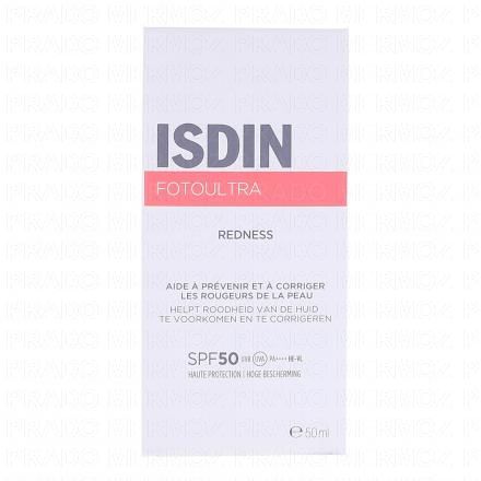 ISDIN FotoUltra Redness - Crème Solaire Anti-Rougeurs SPF50 50ml