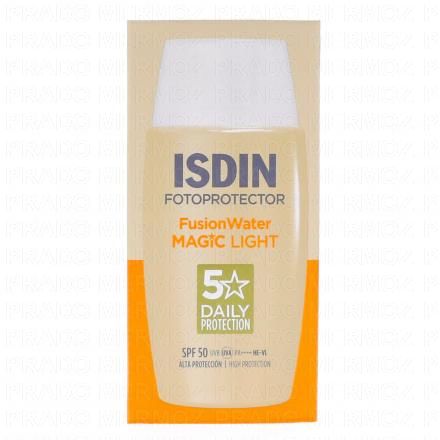 ISDIN Fotoprotector - Fusion Water Light Ecran solaire SPF50 Flacon 50ml