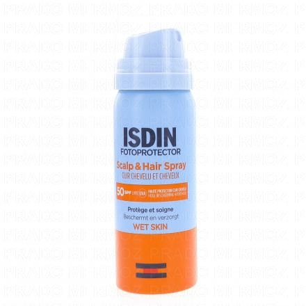 ISDIN Fotoprotector Spray Solaire Cuir Chevelu et Cheveux SPF50 50ml