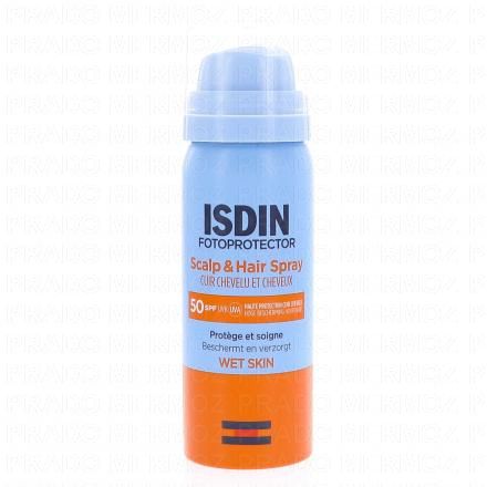 ISDIN Fotoprotector Spray Solaire Cuir Chevelu et Cheveux SPF50 50ml