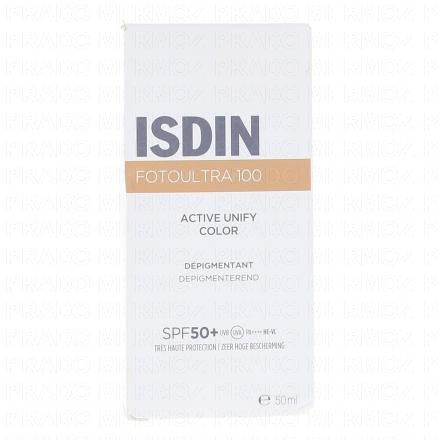 ISDIN Fotoultra 100 Active Unify Color SPF50+ flacon 50ml