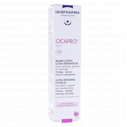 ISISPHARMA Cicapro - Baume l&egrave;vres ultra-r&eacute;parateur 15ml