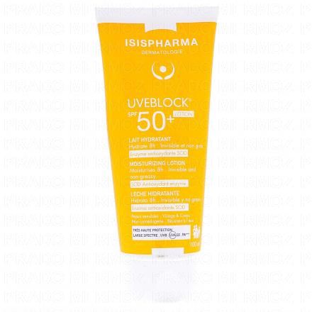 ISISPHARMA Uveblock Lotion - Lait hydratant SPF50+ 100ml