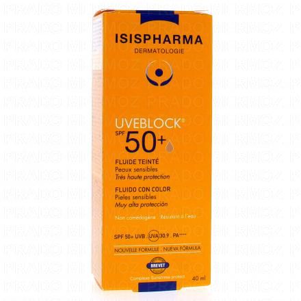 ISISPHARMA Uveblock SPF50+ Fluide Teint&eacute;