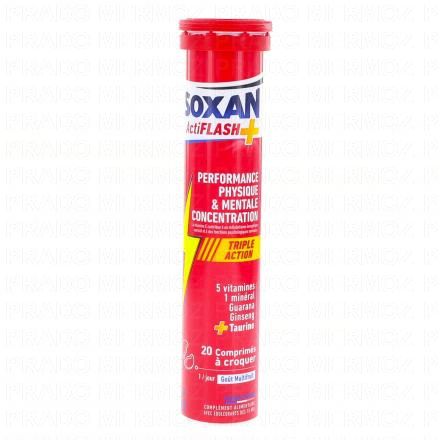 ISOXAN ActiFlash+ x20 Comprim&eacute;s &agrave; Croquer