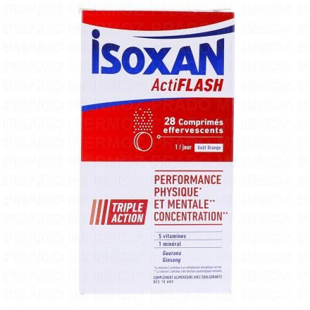 ISOXAN Actiflash bo&icirc;te de 28 comprim&eacute;s