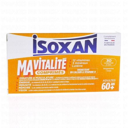ISOXAN Ma vitalit&eacute; +60ans x30 comprim&eacute;s