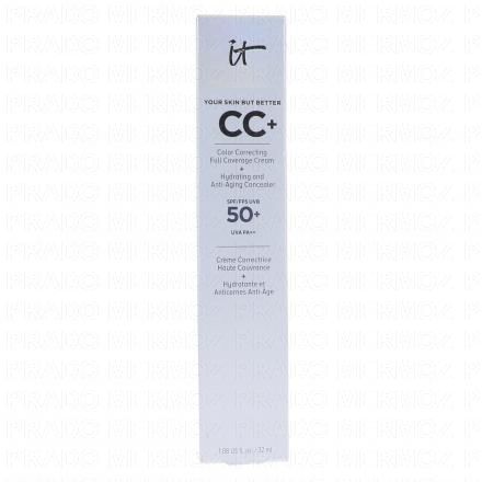 IT COSMETICS CC+ Crème Correctrice Haute Couvrance SPF 50+ Light (32ml)