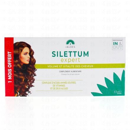 JALDES Silettum éclat des cheveux (lot de 3 boîte de 60 gélules)