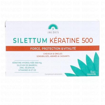 JALDES Silettum K&eacute;ratine 500 x40 comprim&eacute;s