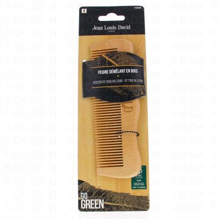 JEAN LOUIS DAVID Go Green - Peigne d&eacute;m&ecirc;lant en bois