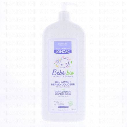 JONZAC Bébé Gel lavant dermo-douceur bio (flacon 1l)