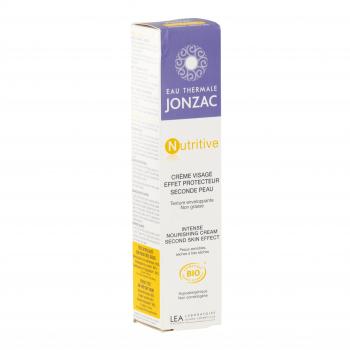 JONZAC Nutritive cr&egrave;me visage effet protecteur seconde peau bio tube 50ml